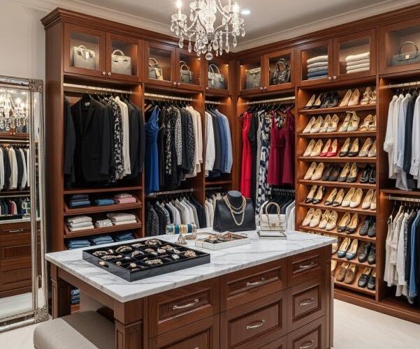 Aménager un dressing : astuces pour optimiser chaque centimètre