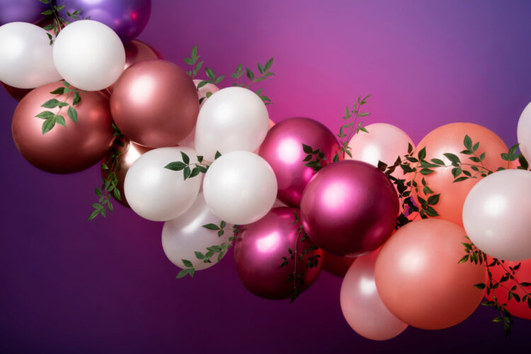 Choisir les couleurs de son arche de ballons selon la charte graphique