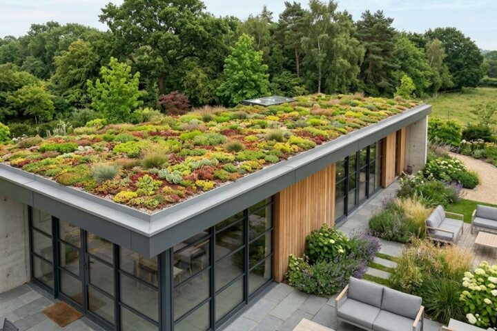 Toiture végétalisée : comment installer un toit vert sur votre extension ?