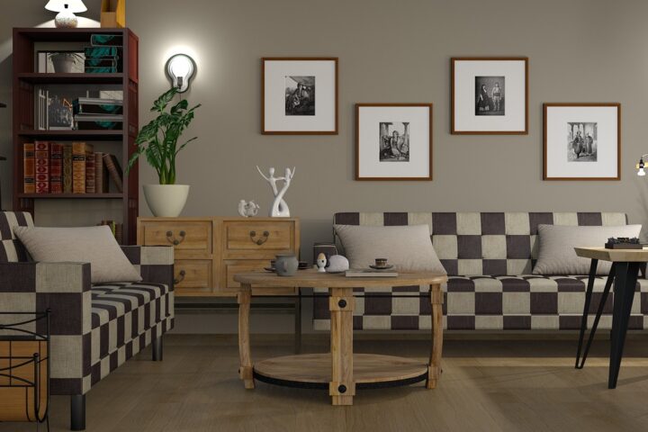 Quelle décoration murale au-dessus de son canapé ?