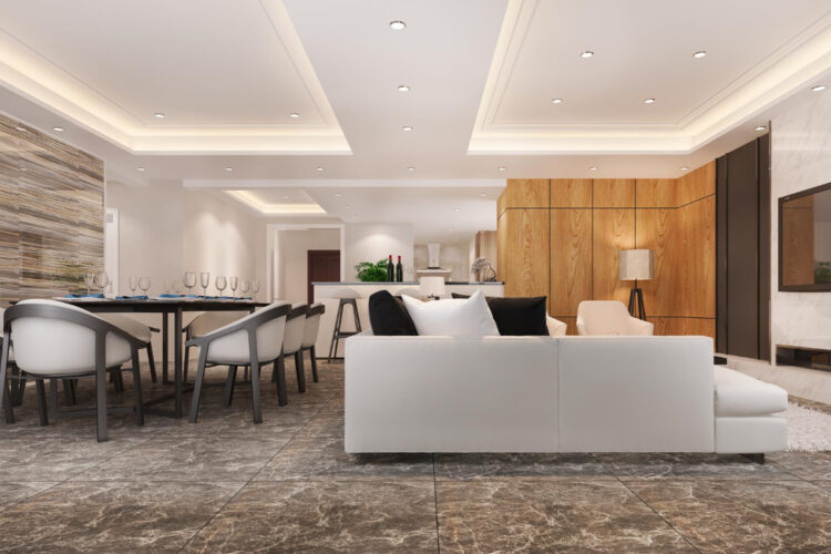 Plafond suspendu : les bénéfices d&rsquo;une surface lisse et propre